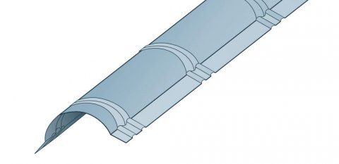 Zetwerk profielen gefelst ronde nok 1.480x0